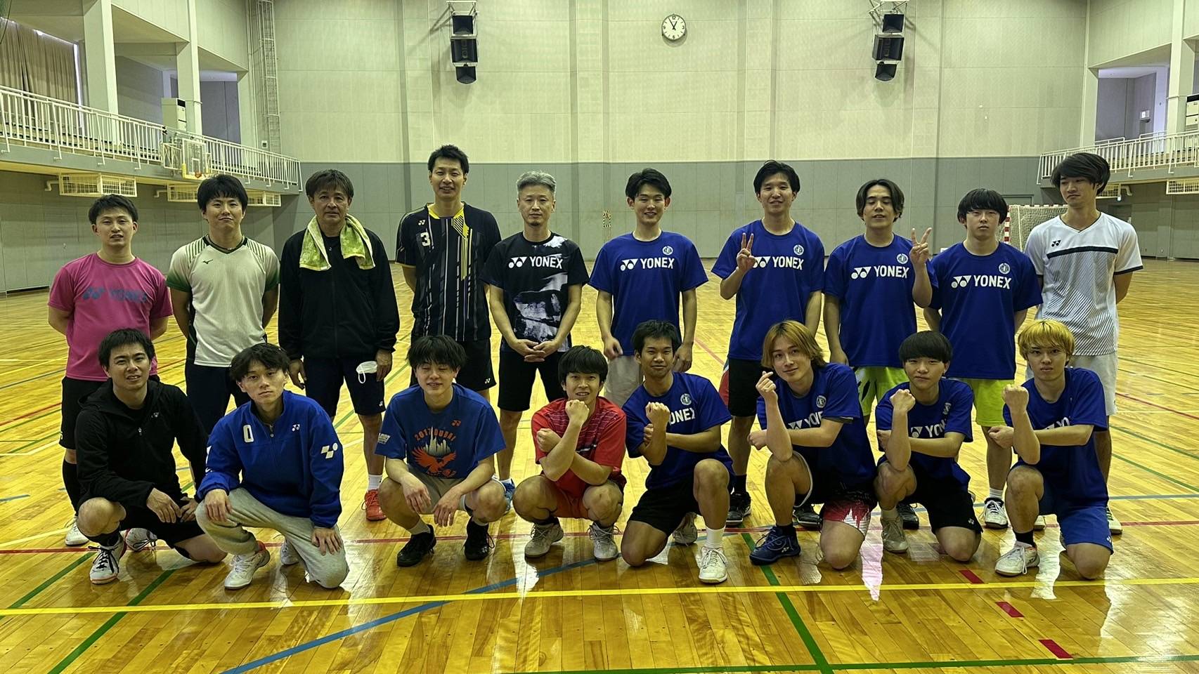 実業団との合同練習会＋YONEX試打会【開催報告】 - 日本福祉大学